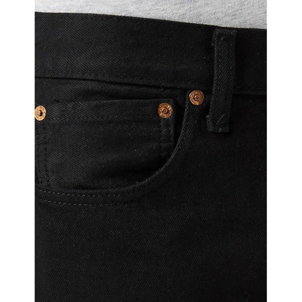 Levi's 501 Original 29x32 Men's Shrink-to-Fit Straight Leg Jeans Black - Picture 3 of 6
